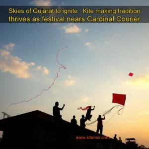 Read more about the article Skies of Gujarat to ignite : Kite  making tradition thrives as festival nears  Cardinal Courier