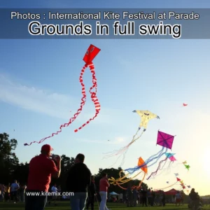 Read more about the article Photos : International Kite Festival at Parade Grounds in full swing