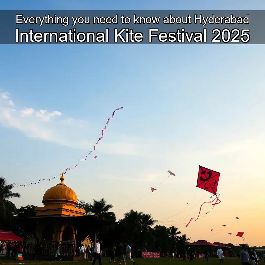 Read more about the article Everything you need to know about Hyderabad International Kite Festival 2025