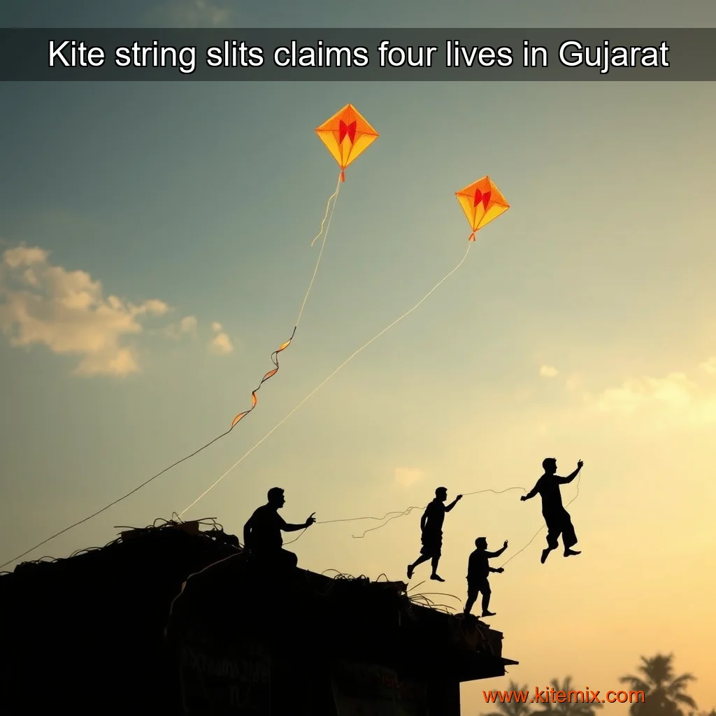 Read more about the article Kite string slits claims four lives in Gujarat
