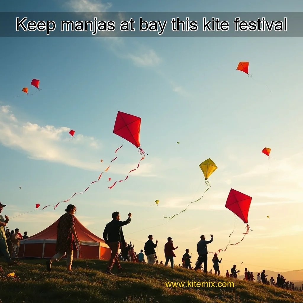 Read more about the article Keep manjas at bay this kite festival