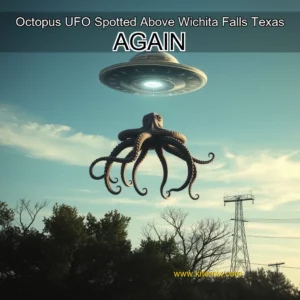 Read more about the article Octopus UFO Spotted Above Wichita Falls  Texas AGAIN