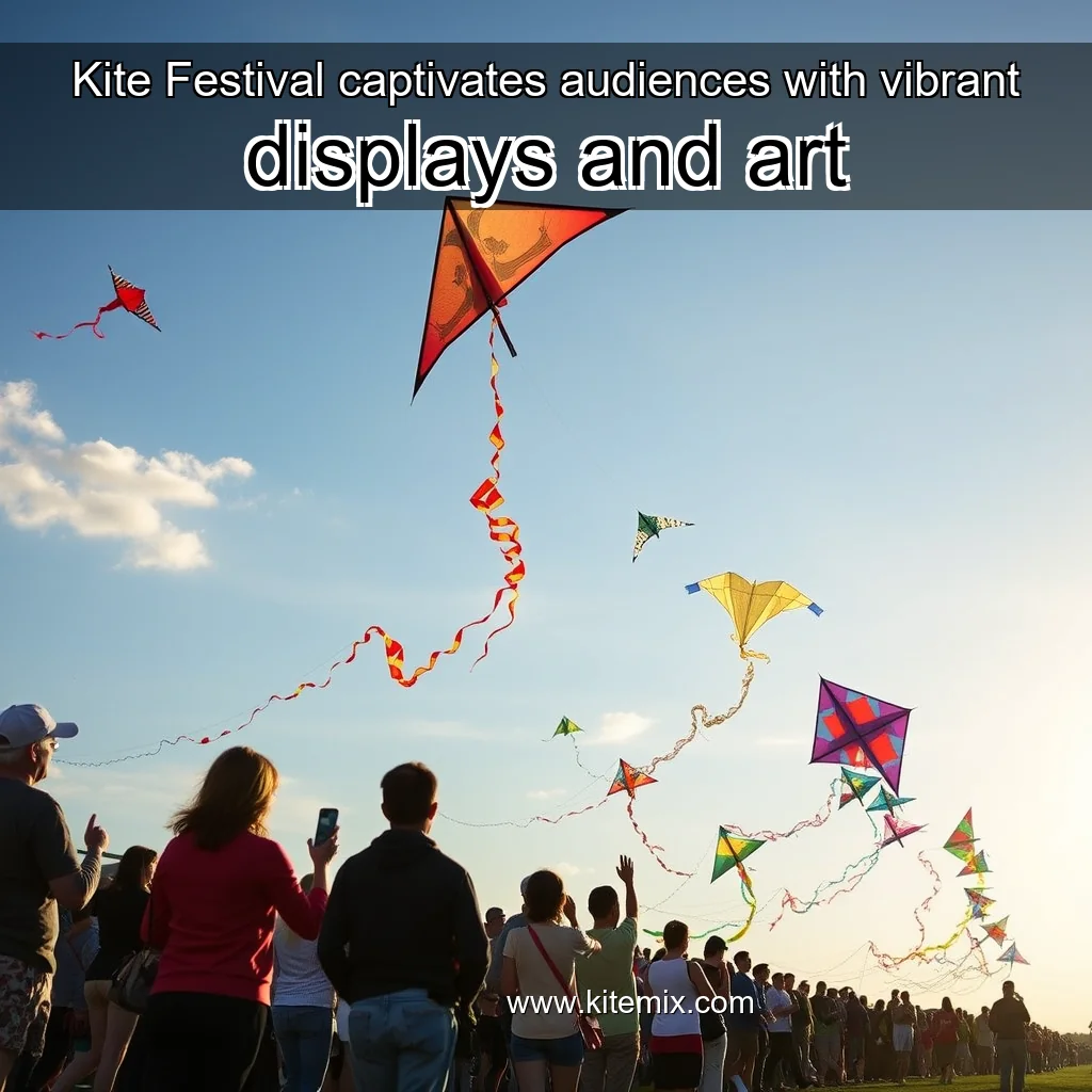 Read more about the article Kite Festival captivates audiences with vibrant displays and art