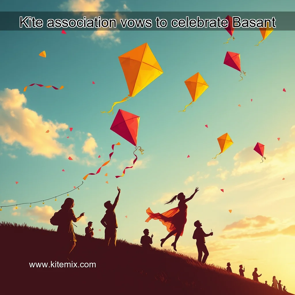 Read more about the article Kite association vows to celebrate Basant
