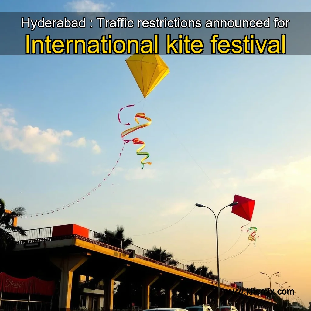 Read more about the article Hyderabad : Traffic restrictions announced for International kite festival