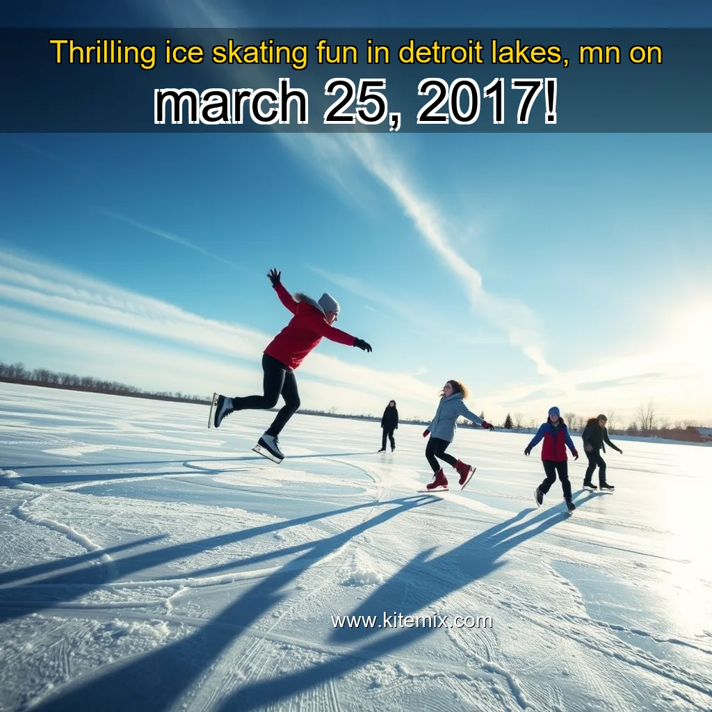 Read more about the article Thrilling ice skating fun in detroit lakes, mn on march 25, 2017!