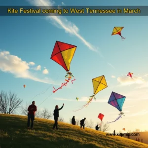 Artistic representation for Kite Festival coming to West Tennessee in March