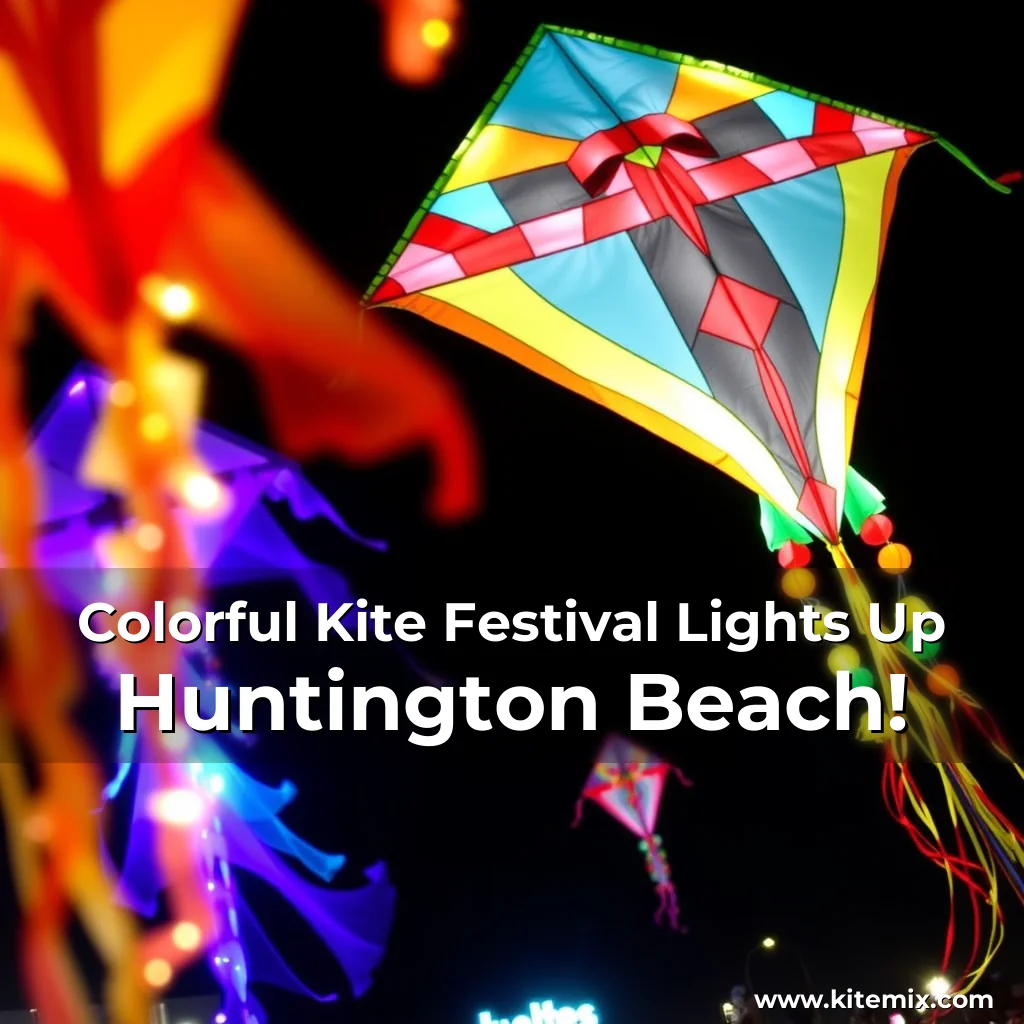 Read more about the article Colorful Kite Festival Lights Up Huntington Beach!