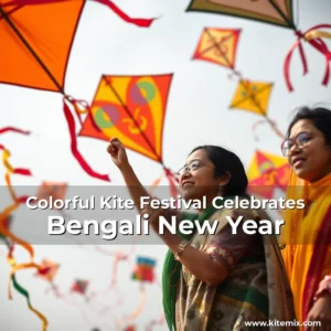 Read more about the article Colorful Kite Festival Celebrates Bengali New Year