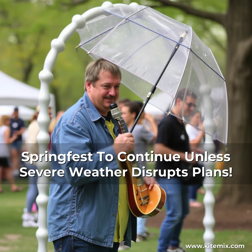 Read more about the article Springfest To Continue Unless Severe Weather Disrupts Plans!