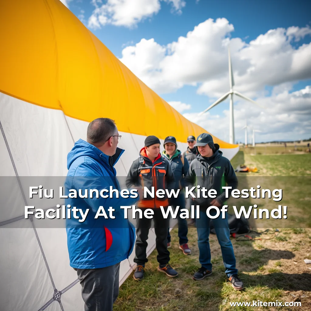 Read more about the article Fiu Launches New Kite Testing Facility At The Wall Of Wind!