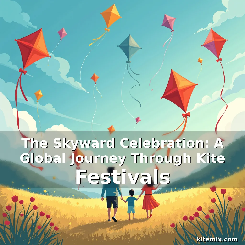 Read more about the article The Skyward Celebration: A Global Journey Through Kite Festivals