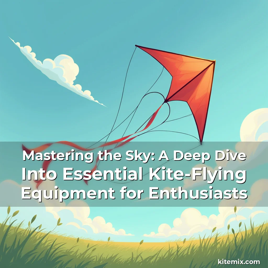 Read more about the article Mastering the Sky: A Deep Dive Into Essential Kite-Flying Equipment for Enthusiasts