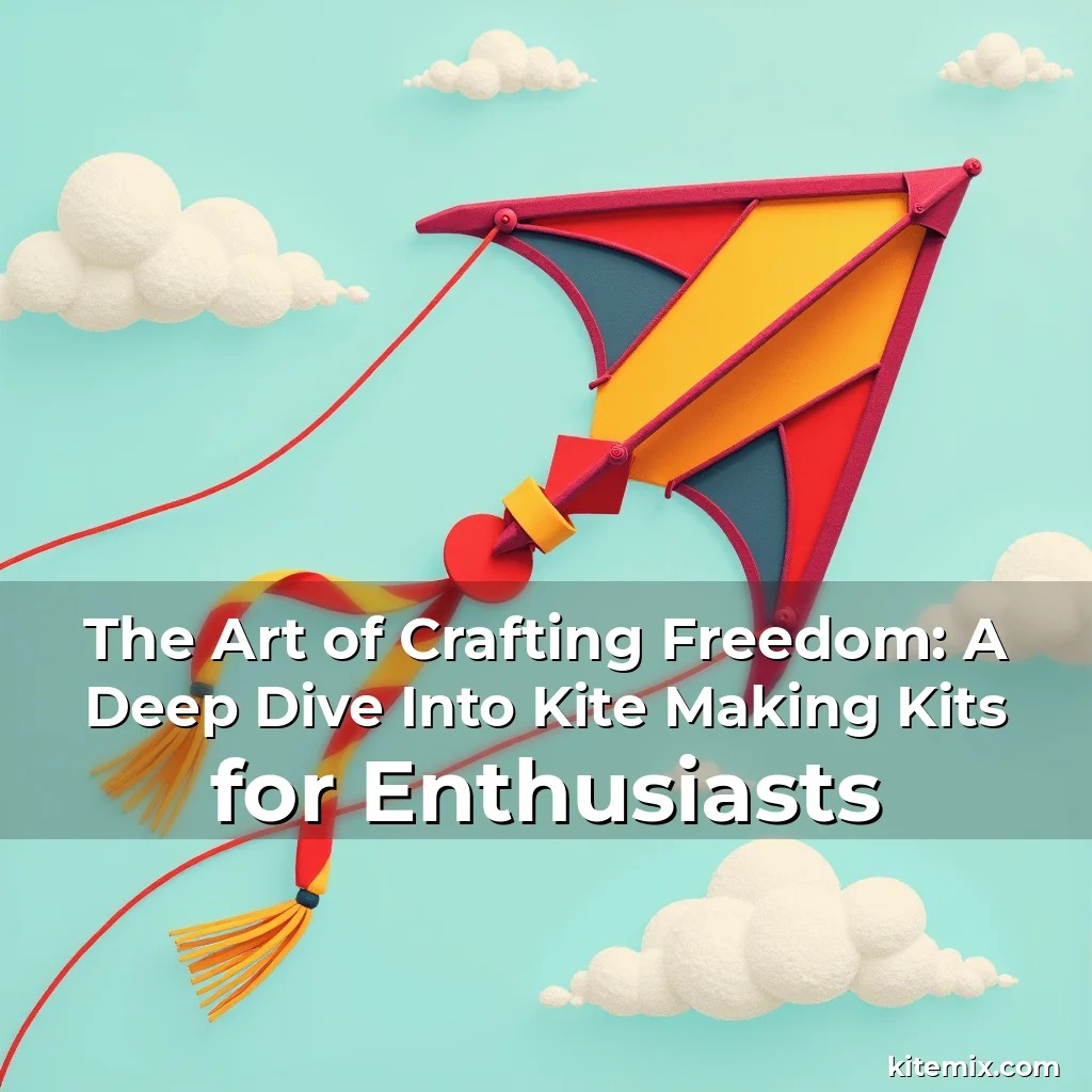 Read more about the article The Art of Crafting Freedom: A Deep Dive Into Kite Making Kits for Enthusiasts